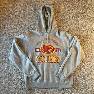 Iowa State Cyclones Grey Hoodie with Logo